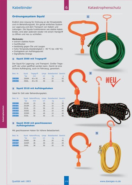 Der neue Katalog 2014 als PDF - Dönges