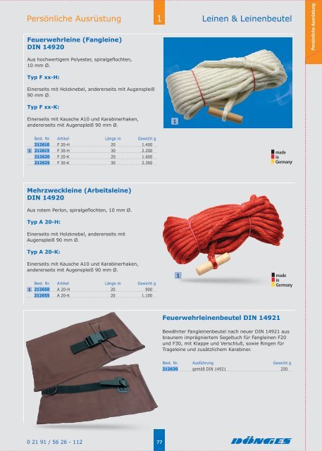 Der neue Katalog 2014 als PDF - Dönges