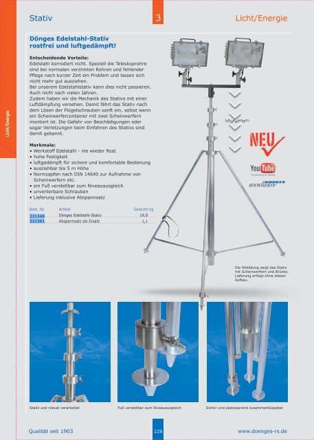 Der neue Katalog 2014 als PDF - Dönges