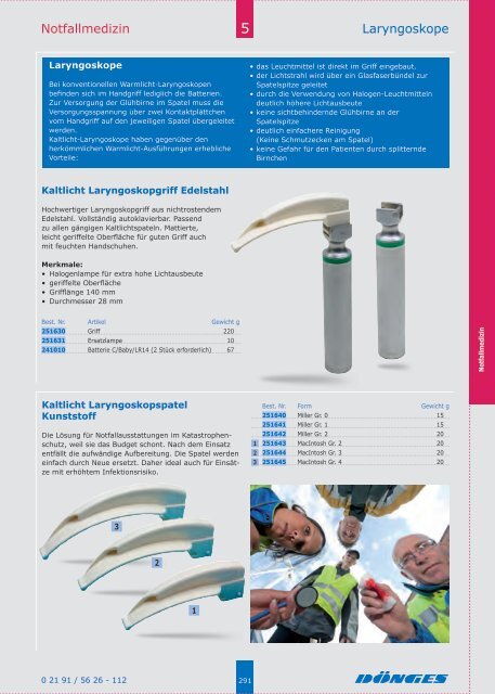 Der neue Katalog 2014 als PDF - Dönges