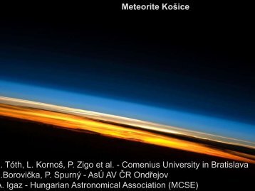 Meteorite KoÅ¡ice