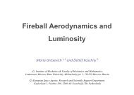 Maria Gritsevich: Fireball Aerodynamics and Luminosity
