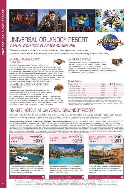 MUST SEE & DO - Harvey World Travel