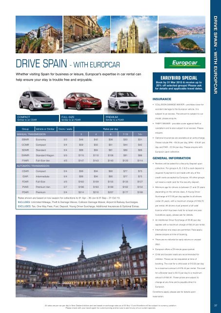 Drive UK & Europe - Harvey World Travel