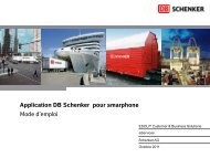 Mobile eServices Application - Schenker