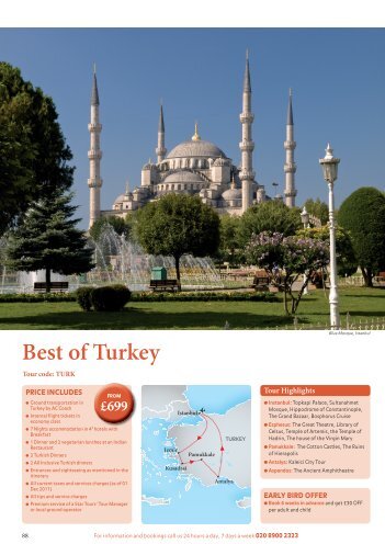 Best of Turkey - Star Tours