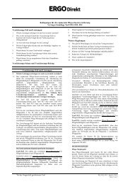 Bedingungen für die ergänzende Pflege-Zusatzversicherung (PDF ...