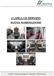 4 LIVELLI DI SERVIZIO NUOVA NUMERAZIONE - Rail Europe