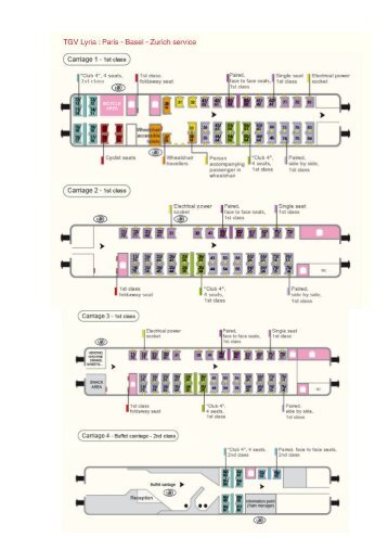 TGV Lyria Seat mapx - Rail Europe