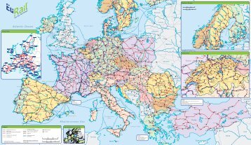 rail map - Eurail