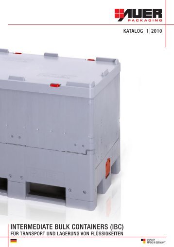 Katalog Intermediate Bulk Containers (IBC) - AUER Packaging