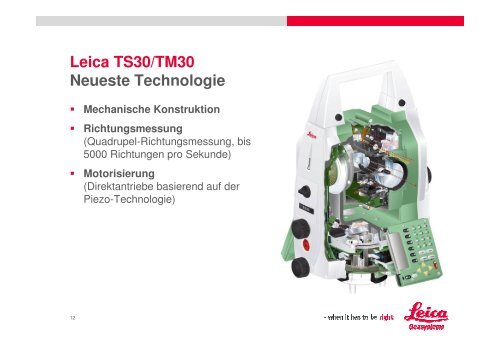 Leica TS30/TM30 - Leica Geosystems