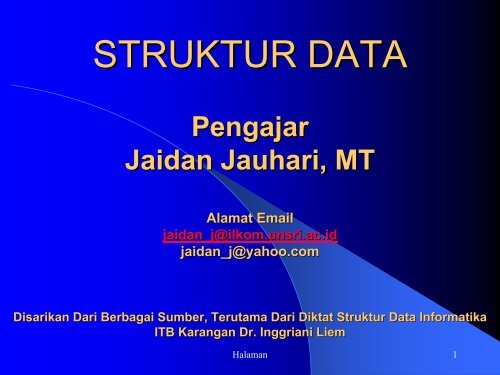 STRUKTUR DATA