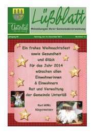 Das Lüßblatt als pdf - Gemeinde Unterlüß