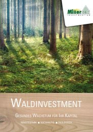 waldinvestment - Unternehmensbeteiligungen und Geschlossene ...