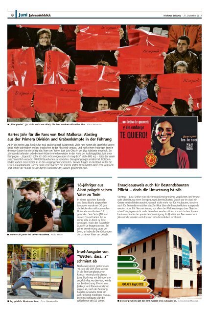 JahresrÃ¼ckblick - Mallorca Zeitung