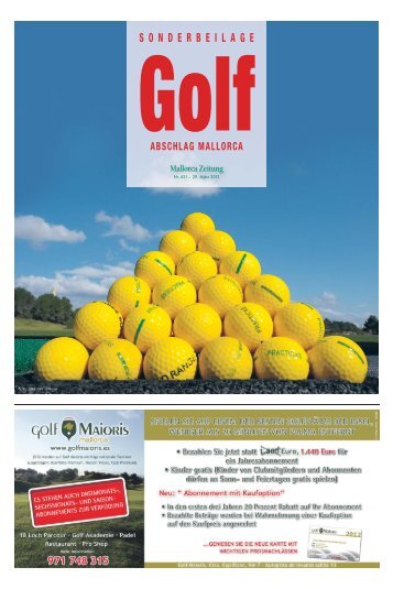 Golf - Mallorca Zeitung