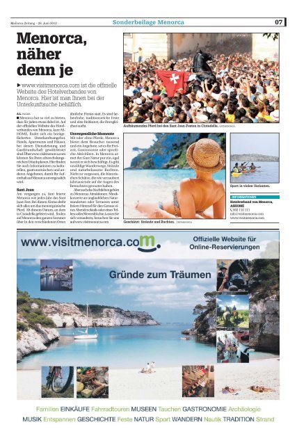 Menorca - Mallorca Zeitung