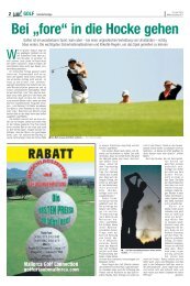 Golf - Mallorca Zeitung