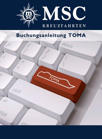 Buchungsanleitung TOMA - MSC Kreuzfahrten