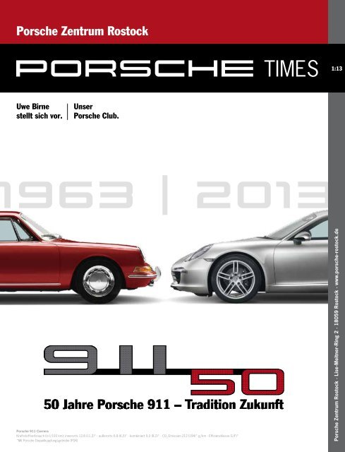 Ausgabe 1/13 - Porsche Zentrum Rostock