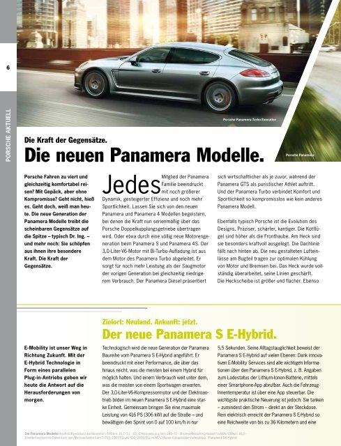 Ausgabe 1/13 - Porsche Zentrum Rostock