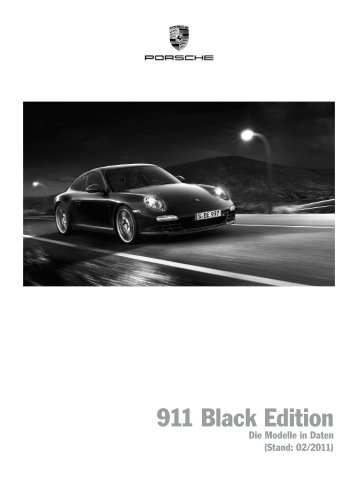 911 Black Edition - Porsche