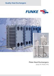 Plate Heat Exchangers - Funke