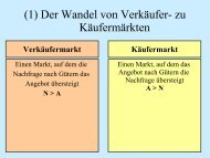 (1) Der Wandel von Verkäufer- zu Käufermärkten