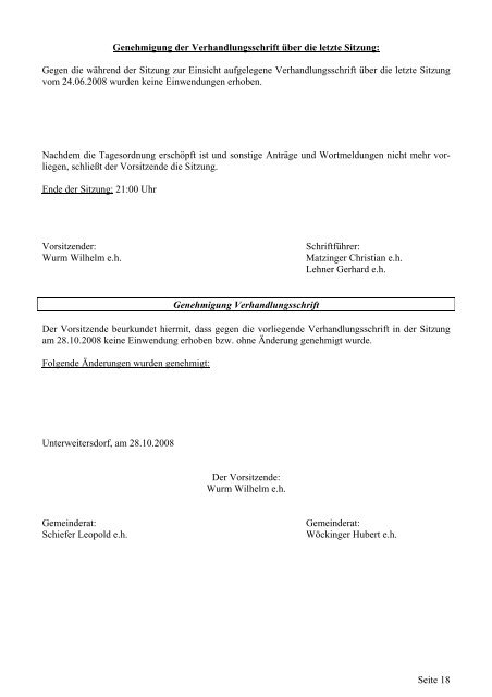 Gemeinderatssitzung 2008/04 (253 KB) - .PDF - Unterweitersdorf