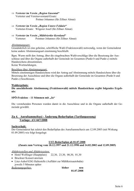 Gemeinderatssitzung 2008/04 (253 KB) - .PDF - Unterweitersdorf