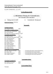 Gemeinderatssitzung 2007/08 - .PDF - Unterweitersdorf