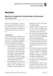 Merkblatt Bauliche und hygienische Anforderungen an Brennereien