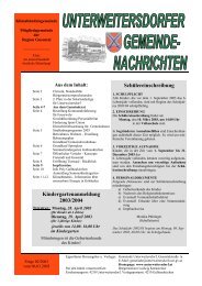 Ausgabe 2003/02 (0 bytes) - Unterweitersdorf