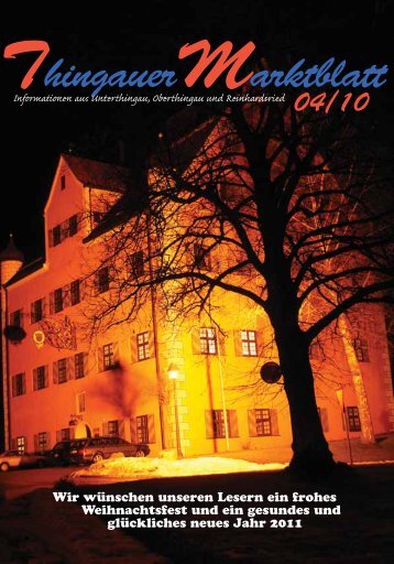 ThingauerMarktblatt - Markt Unterthingau