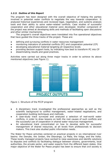 Water security and peace: a synthesis of studies ... - unesdoc - Unesco