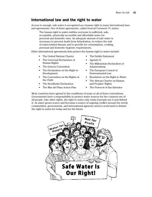Community water security - UN-Water