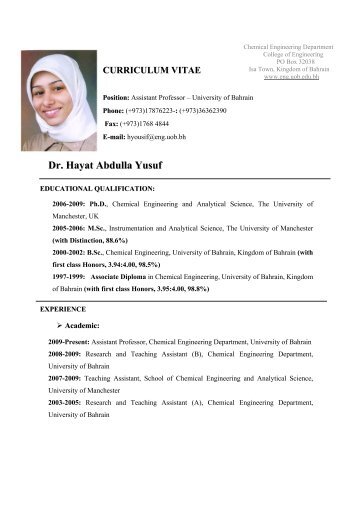 Dr. Hayat Abdulla Yusuf