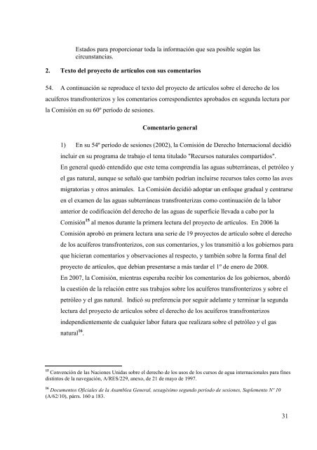 15 CapÃ­tulo IV RECURSOS NATURALES ... - UN-Water