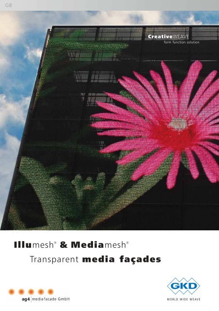 Illumesh® & Mediamesh® Transparent media ... - Jakob Inox Line