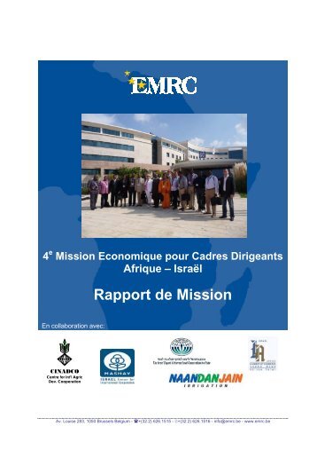 Rapport de Mission - EMRC