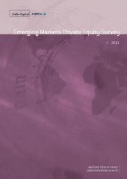 Emerging Markets Private Equity Survey - Coller Capital