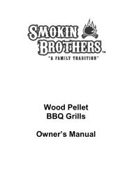 Smokin Brothers Grill Manual