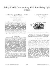 x-ray cmos detector array with scintillating light guides - IEEE Xplore