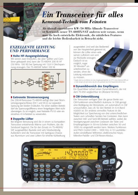 TS-480HX/TS-480SAT - Neu