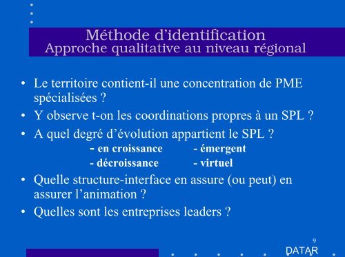 la politique francaise des systemes productifs ... - Erhvervsstyrelsen