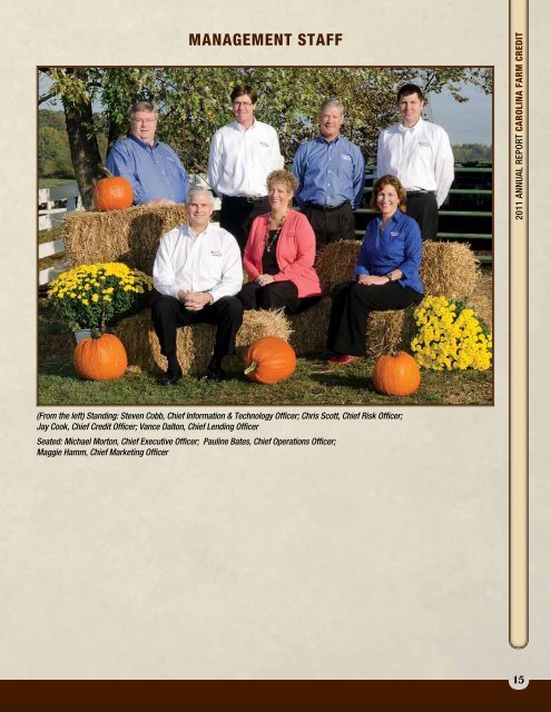 2011 Annual Report - Carolina Farm Credit