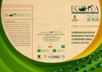 Programa de ECOLIVA 2012. - Ayuntamiento de Puente de GÃ©nave