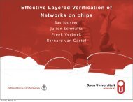 ELVeN: Effective Layered Verification of Networks on chips