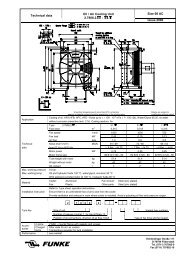 Technical data Size 08 AC Oil / Air Cooling Unit 2.7808.2 ... - Funke